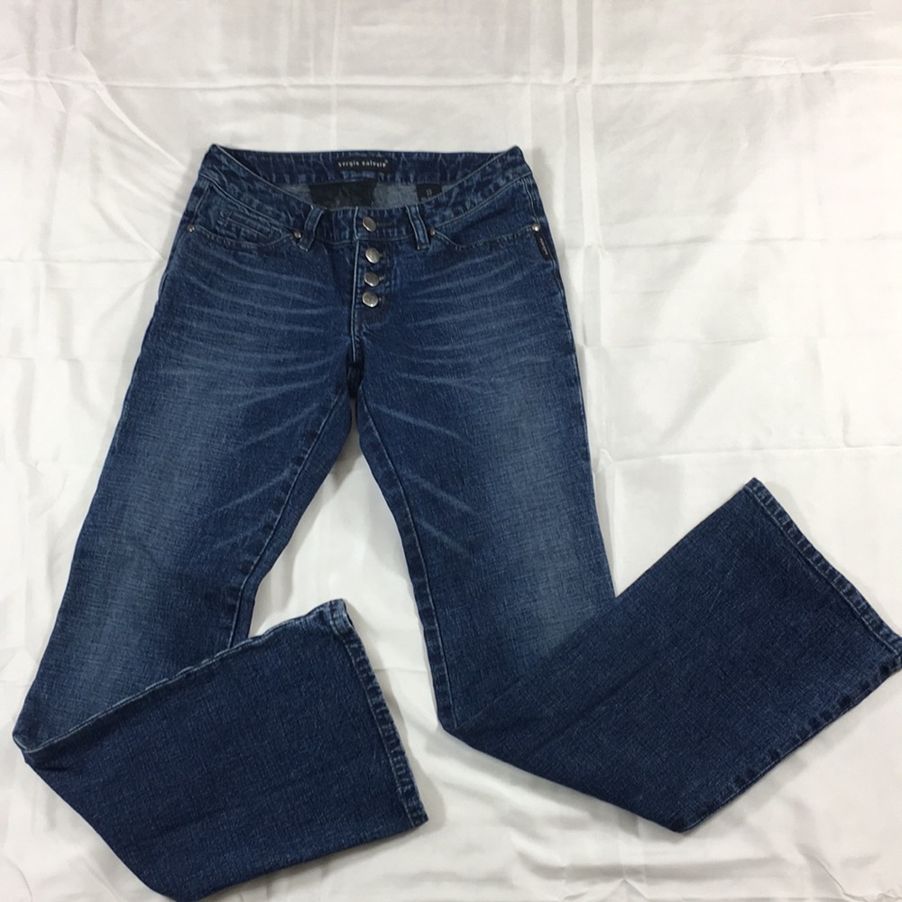 Sergio valente women’s blue denim jean pants 27